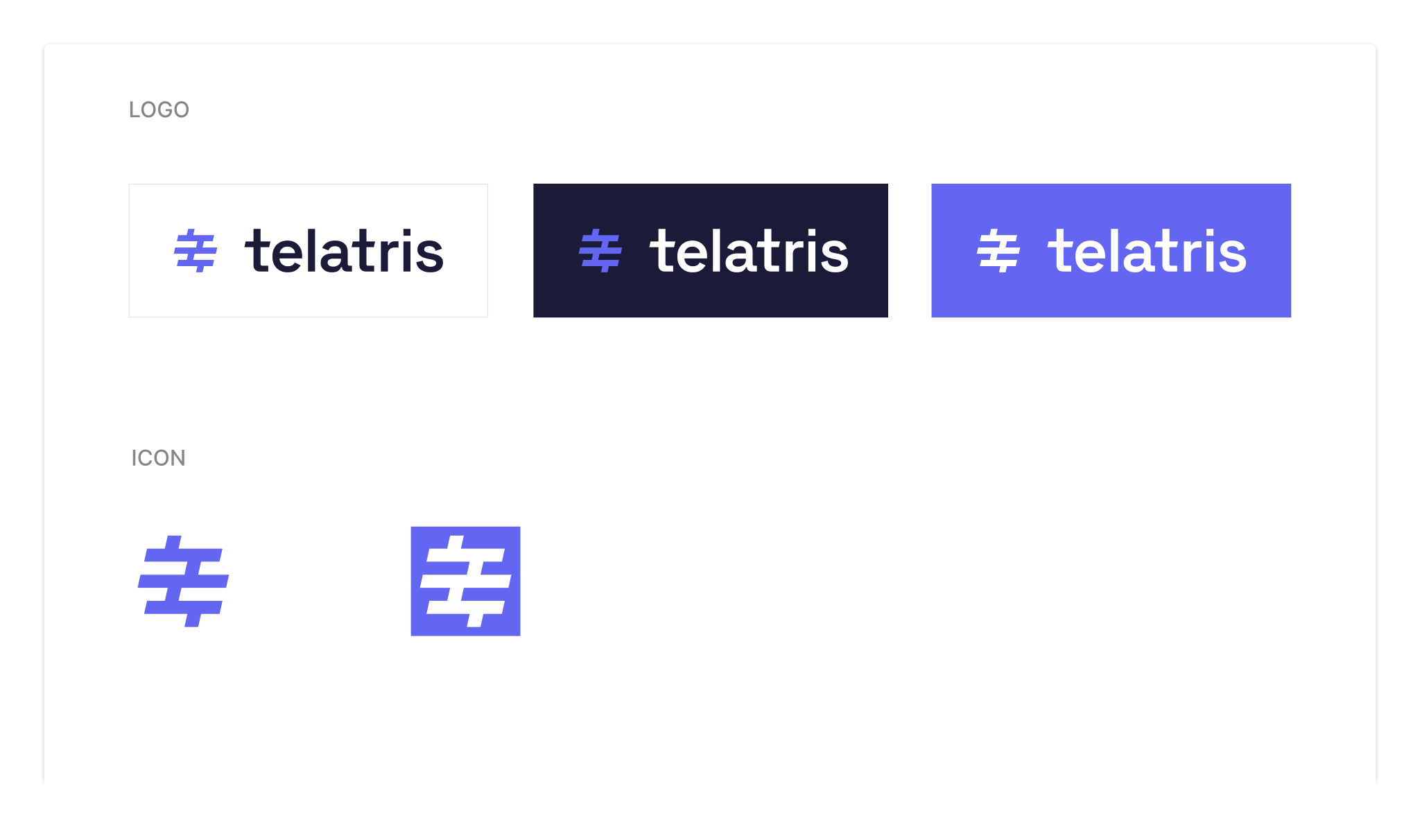 Telatris brand identity